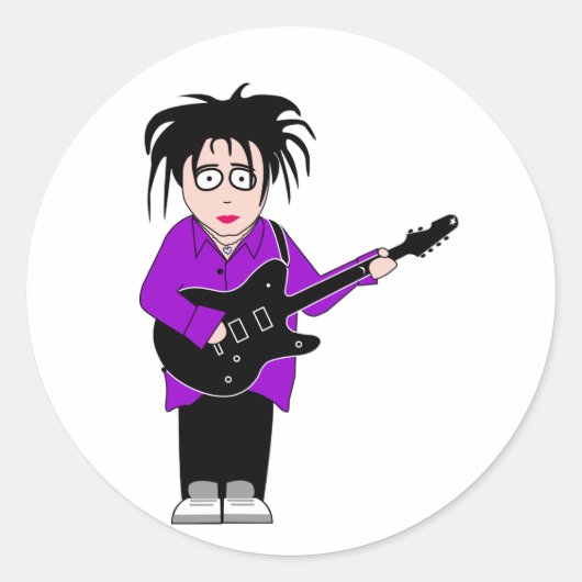 ギターシールラウンド ラウンドシール (正面)