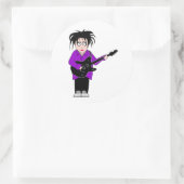 ギターシールラウンド ラウンドシール (バッグ)