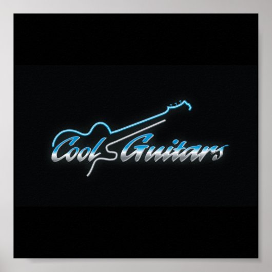 ギタースクールポスター ポスター (正面)