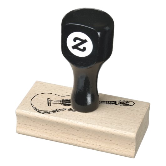 ギタースケッチデザイン ラバースタンプ (スタンプ)