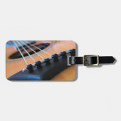 ギターストリングスの荷物又は識別ラベル ラゲッジタグ (正面横)