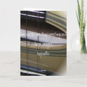 ギターストリングスハッピーバースデー カード (裏面)