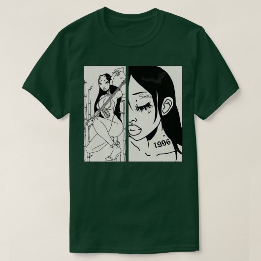 ギタースAx Tシャツ (デザイン正面)