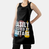 ギターズミュージックミュージシャンギタリスト エプロン (インサイチュ)