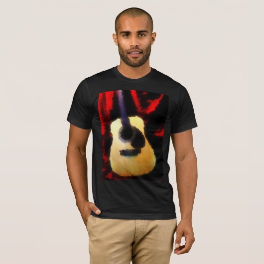 ギターソロ油 Tシャツ (正面フル)