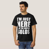 ギターソロ目当てで来ただけ Tシャツ (正面フル)