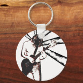 ギターチェーン キーホルダー (正面)