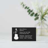 ギターテーマの採用ミュージシャン 名刺 (スタンド正面)