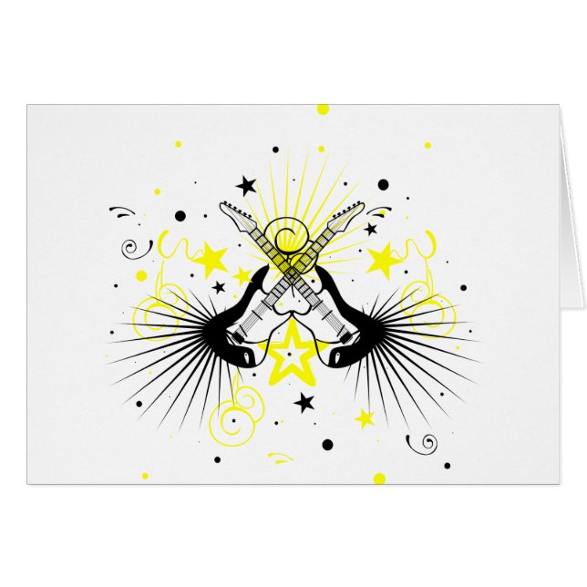 ギターデザイン (正面横)