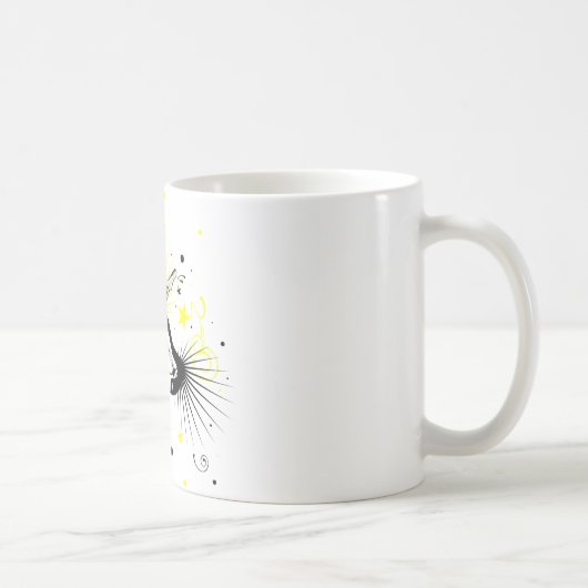 ギターデザイン コーヒーマグカップ (右)