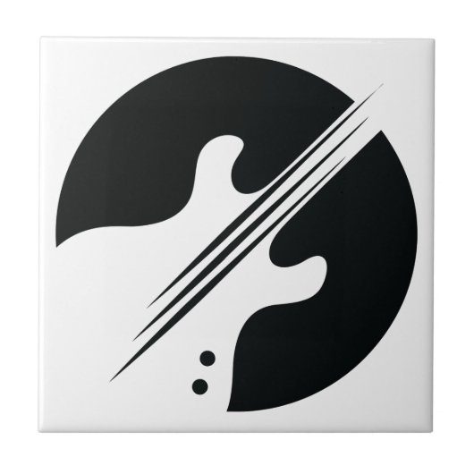 ギターデザイン タイル (正面)