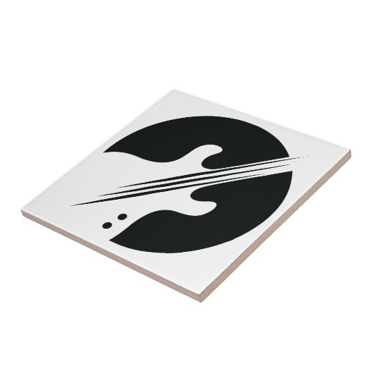 ギターデザイン タイル (側面)