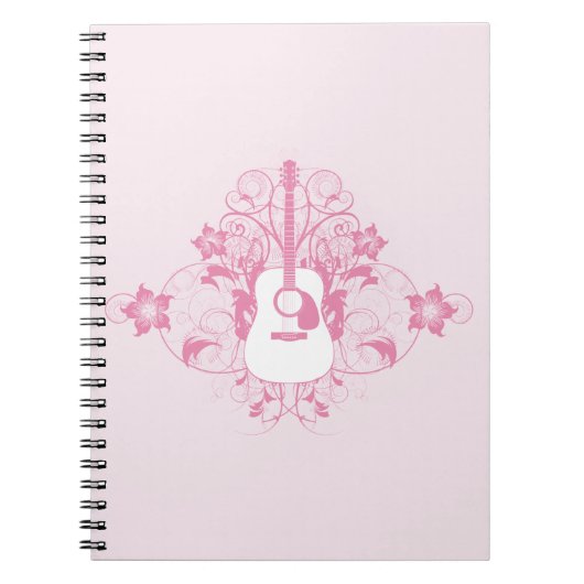 ギターデザイン ノートブック (正面)