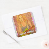 ギタートワンガール スクエアシール (封筒)