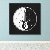 ギターナイト キャンバスプリント (インサイチュ (ウッドフロア))