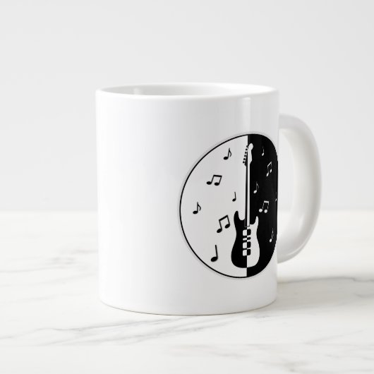 ギターナイト ジャンボコーヒーマグカップ (正面右)