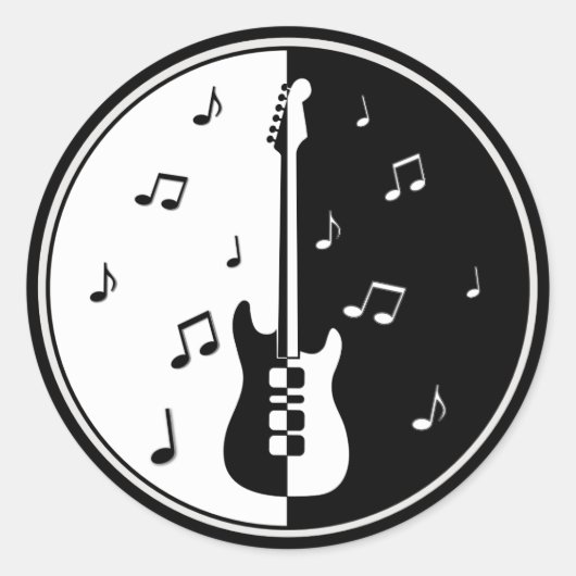 ギターナイト ラウンドシール (正面)