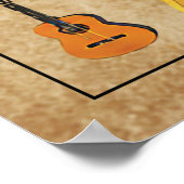 ギターナレッジポスター、ギタリスト ポスター (角)