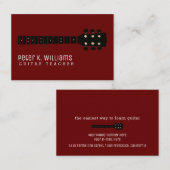 ギターネックギター先生 名刺 (正面/裏面)