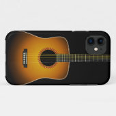 ギターバックグラウンドiPhone 5 カバー (裏面(横))