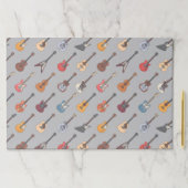 ギターバースデーパーティー紙ランチョンマット ペーパーパッド (インサイチュ)