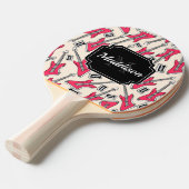 ギターパターン 卓球ラケット (正面アングル)