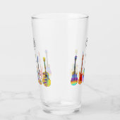 ギターパーソナライズされた タンブラーグラス (右)