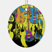 ギターパーティー-ミュージカル楽器セラミックオルナ セラミックオーナメント (左)