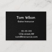 ギタービジネスカード 名刺 (裏面)
