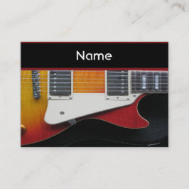 ギタービジネスカード 名刺