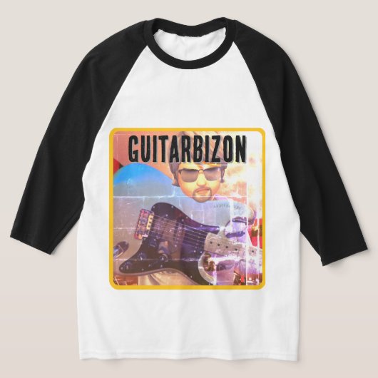 ギタービゾンTシャツ Tシャツ (レイダウン)