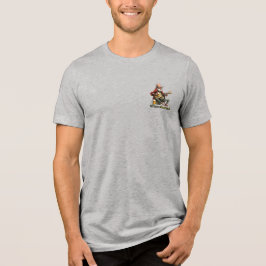 ギタービールユーモアミュージシャン面白いTシャツ トライブレンドTシャツ