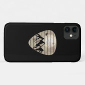 ギターピックマウンカッコいいテンギターギタリスト Case-Mate iPhoneケース (裏面(横))