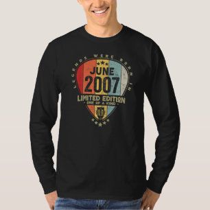ギターピックレジェン生まれズ2007年6月ギター Tシャツ