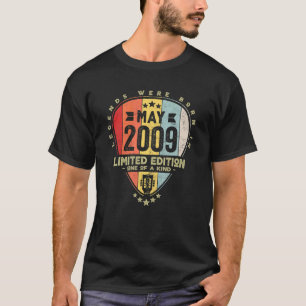 ギターピックレジェン生まれズ2009年5月ギター Tシャツ