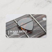 ギターピック 名刺 (正面)