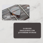 ギターピック 名刺 (正面/裏面)