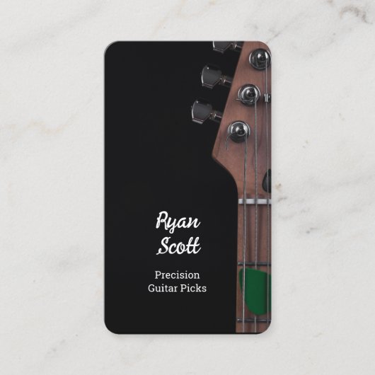 ギターピック 名刺 (正面)