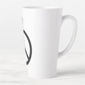 ギターピースサイン カフェラテマグ (右)