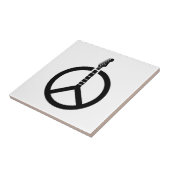 ギターピースサイン タイル (側面)