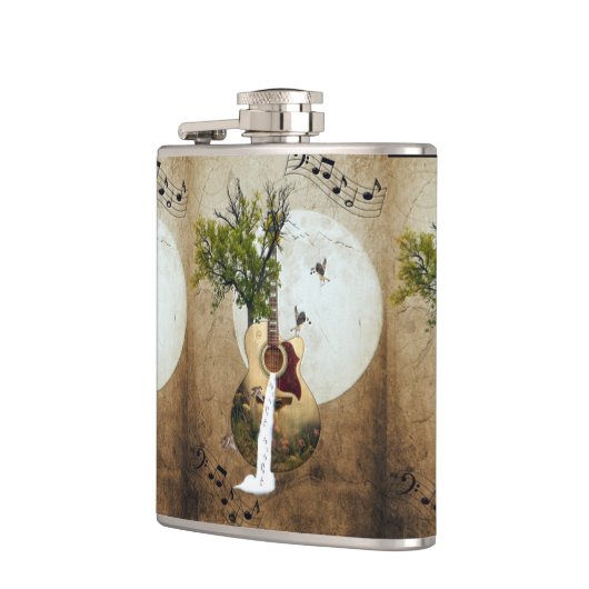 ギターファンタジー 飾 フラスク (左)