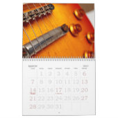 ギターフォトウォールカレンダー カレンダー (3月 2027)