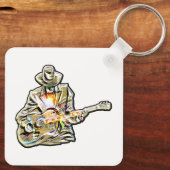 ギターブルース・マン感じ- it キーホルダー (裏面)