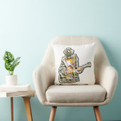 ギターブルース・マン感じ- it クッション (椅子)