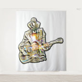 ギターブルース・マン感じ- it タペストリー (正面)