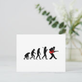 ギタープレイヤーの進化 ポストカード (スタンド正面)