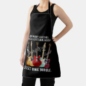 ギタープレイヤーへのギタギフトの数 エプロン (インサイチュ)