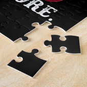 ギタープレイヤーへのギタギフトの数 ジグソーパズル (側面)