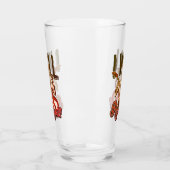 ギタープレイヤーミュージシャンIがRock You Beer タンブラーグラス (左)