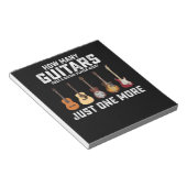 ギタープレーヤーが必要とするギターの数ジャストオン ノートパッド (アングル)